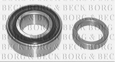 BORG & BECK bwk024 -  Комплект подшипника ступицы колеса